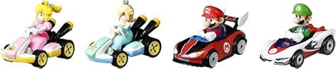 Amazon co jp ホットウィール Hot Wheels マリオカート 4パック Cセット限定 ルイージ Pウィング入り