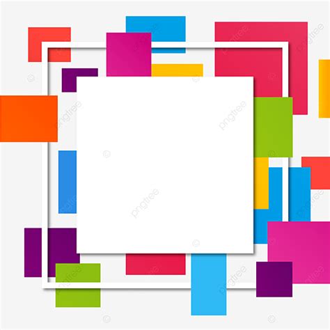 Colorful Square Pattern Background Template Download on Pngtree