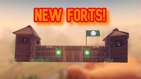 New Forts The Wild West Roblox Youtube