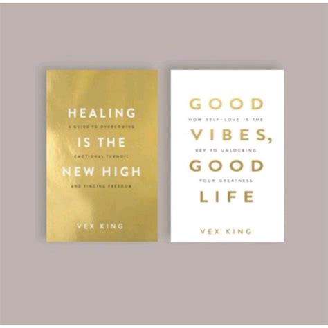 Jual Paket 2 Buku GOOD VIBES GOOD LIFE HEALING IS THE NEW HIGH Vex