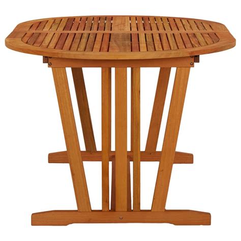 Garnaco Table De Jardin 200x100x75 Cm Bois D Eucalyptus Solide AB316072