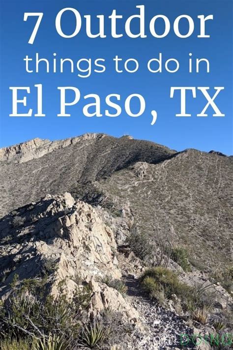 El Paso Is A Hikers Paradise Check Out The Franklin Mountains And