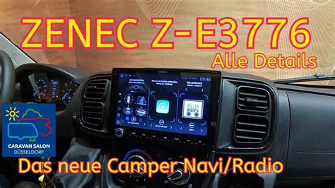 Das Neue Camper Navi Z E Von Zenec Ausf Hrlich Erkl Rt Vlog