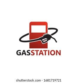 Gas Station Logo Template Design Stock Vector (Royalty Free) 1681719721 ...