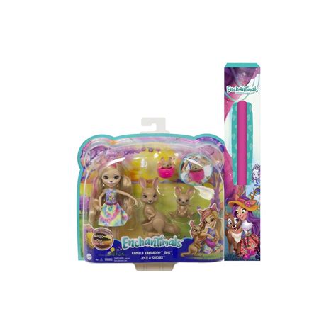 Mattel Λαμπάδα Enchantimals Kamilla Kangaroo 6 In152 Cm With 3