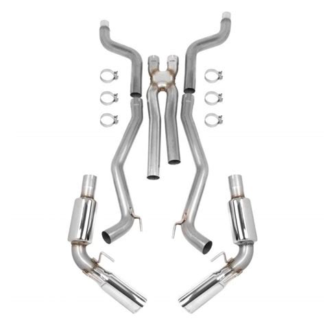 Hooker® Chevy Camaro 2014 Blackheart™ 304 Ss Cat Back Exhaust System With Split Rear Exit