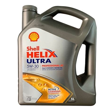 Shell Helix Ultra Pro 5W-30 AF Tam Sentetik Motor Yağı 5 L, En Çok ...