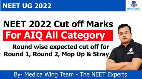 Neet Cut Off For Aiq Minimum Marks Required For Govt Mbbs For