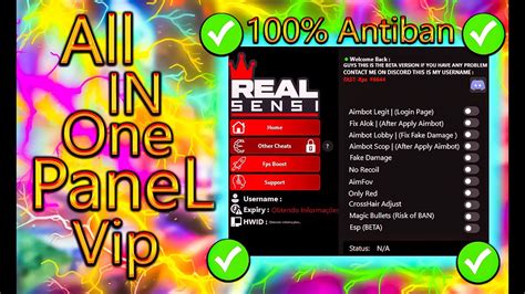 How To Use Panel In Free Fire Panel H Ck Pc New Update Panel