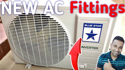 Split Ac Installation Guide Blue Star Ac Installation 15 Ton 3 Star Inverter Ac