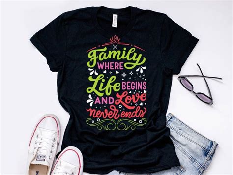 Families Day T Shirt Design