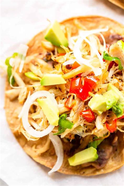 How To Make The Best Chicken Tostadas Easy Recipe The Tortilla Channel