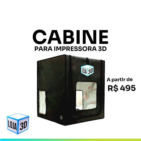 Cabines Para Impressora 3D Da Loja 3D Loja 3D