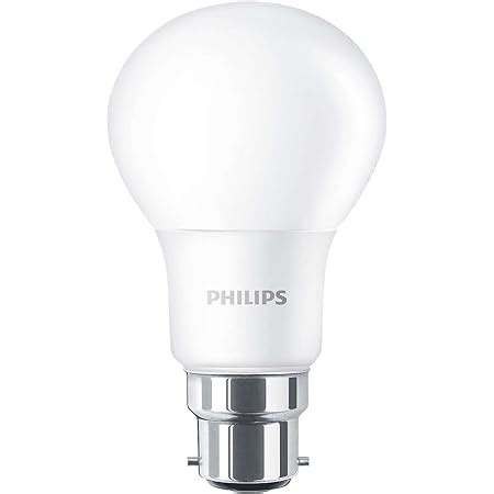 Philips LED Classic A60 Frosted Light Bulb B22 Bayonet Cap 40W Warm