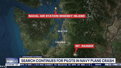 Navy EA-18G Growler Crashes East of Mount Rainier; Search Underway for ...