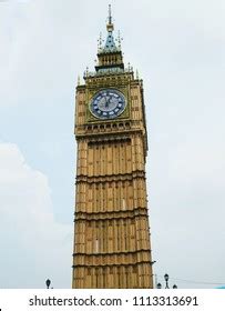 London Landmark Big Ben Clocktower Isolated Stock Vector Royalty Free