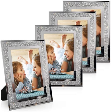 Aselected Er Set Fotorahmen X Glas Bilderrahmen Photo Frame Glas