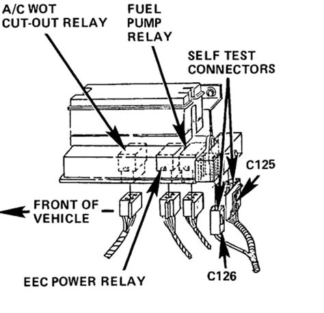 Ford Ranger Fuel Pump Relay Location Qanda For 1990 1991 1996 2000 And 2011 Models