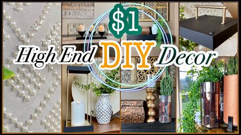 High End Dollar Tree Diy Decor That Is Cheap And Easy Youtube