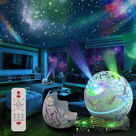 Amazon Dinosaur Egg Galaxy Star Projector Starry Light With