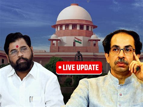 Eknath Shinde Vs Shiv Sena In Supreme Court Live