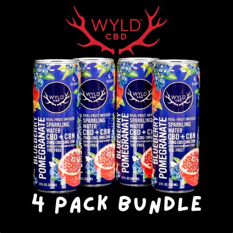 Wyld Cbd Cbn Sparkling Water Sativa Remedy Hemp Dispensary In