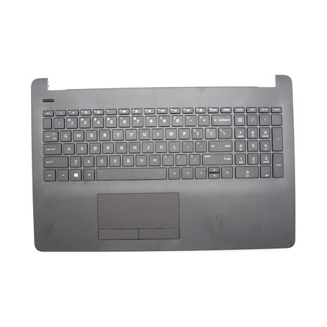 New HP 15 BS 15 BW Black Palmrest Keyboard Touchpad 925008 001 US