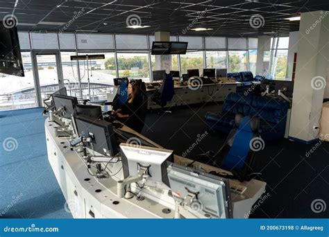 Inside Air Traffic Control Tower