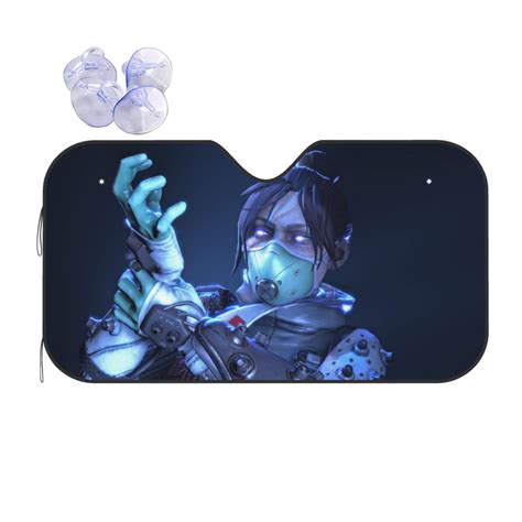 Apex Legends Car Windshield Sun Shade Front Window Shade Foldable Uv