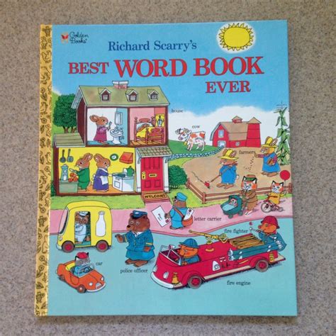 Richard Scarrys Best Word Book Ever Rnostalgia