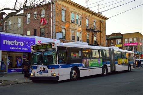 Mta Bus Company 2002 New Flyer D60hf 5543 Operating On The Flickr