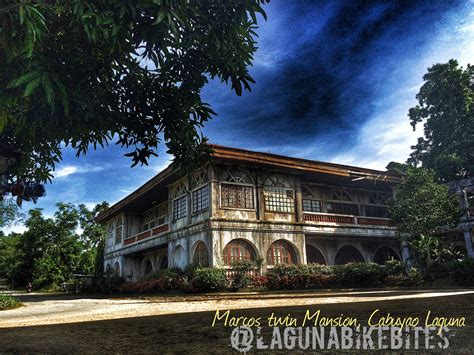 Marcos Twin Mansion in Cabuyao Laguna | Bike Bites - Laguna : Biking ...