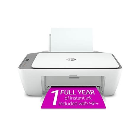 Hp Deskjet 2755e All In One Wireless Color Printer With 1 Full Year Free Ink With Hp Staples