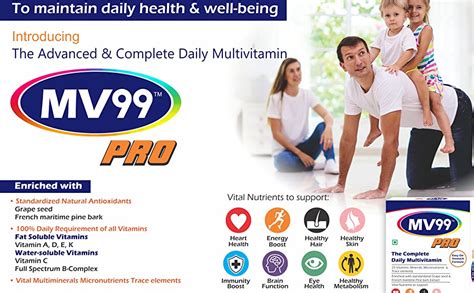 Trexgen MV99 PRO The Complete Daily Multivitamin With A D E K B