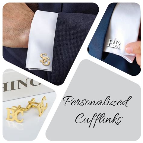 Personalized Initials Cufflinks Custom Name Cufflinks Initial Letter Cufflinks Groom