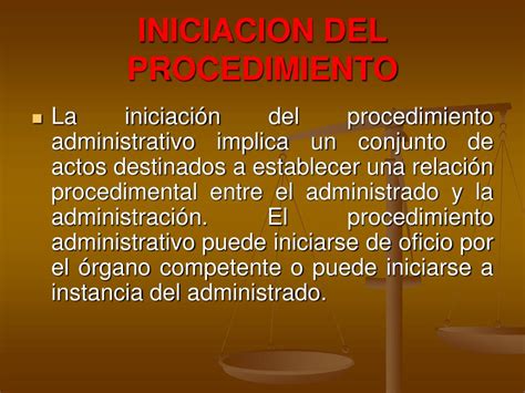 Ppt El Procedimiento Administrativo Powerpoint Presentation Free