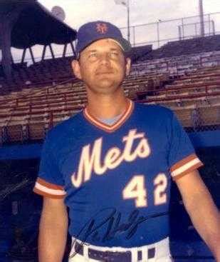 Ron Hodges autographed 8x10 Photo (New York Mets)