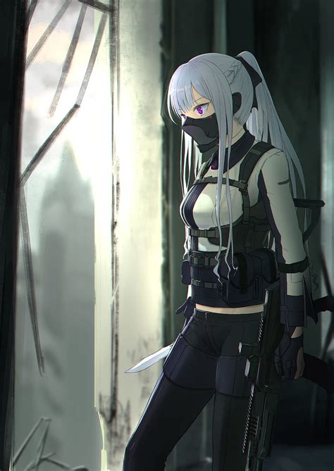 Female Anime Assassin