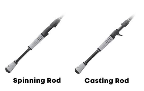 Spinning Vs Casting Rods Explained Bass Fishing Rods Casting Rod It