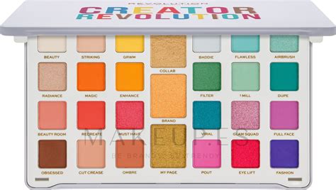 Makeup Revolution Creator Limitess Eyeshadow Palette Paleta Sombras