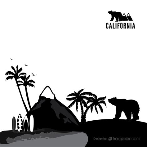 California Bear Vector at Vectorified.com | Collection of California ...