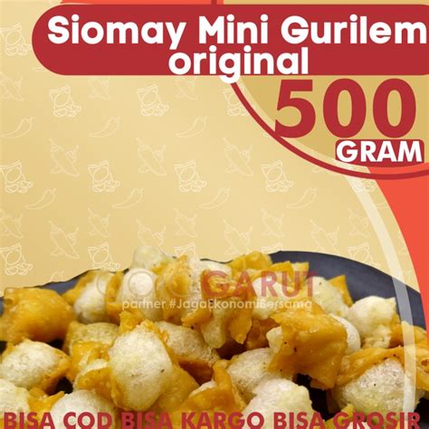 Jual Cuanki Gurilem Original Isi G Siomay Mini Pelengkap Baso Aci