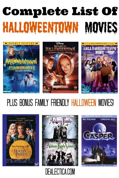 Complete List Of Halloweentown Movies