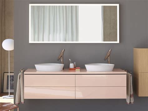 L-CUBE | Double vanity unit By Duravit design Christian Werner