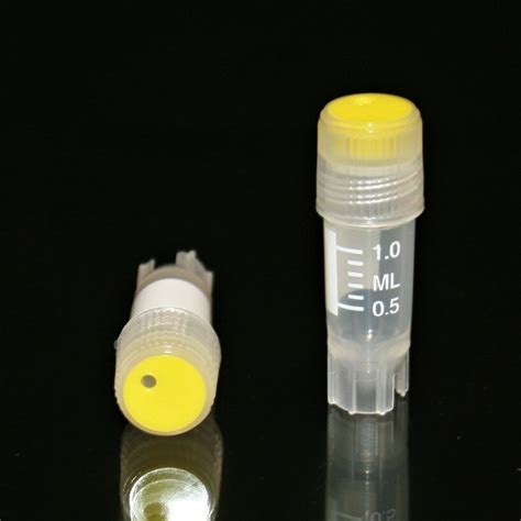 Ml Self Standing Cryovials Cryo Tubes External Thread Sterile