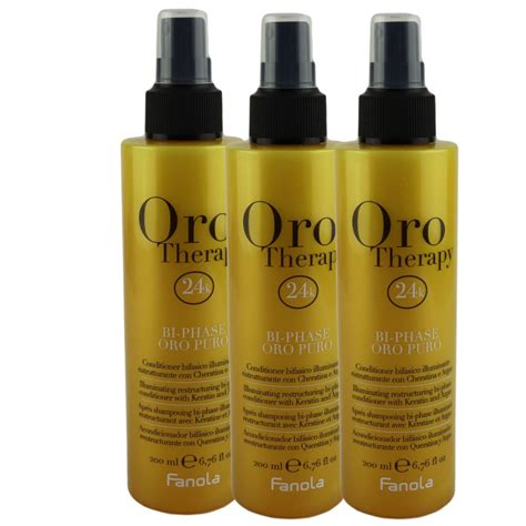 Fanola Oro Puro Therapy X Ml Bi Phase Conditioner Bei Riemax