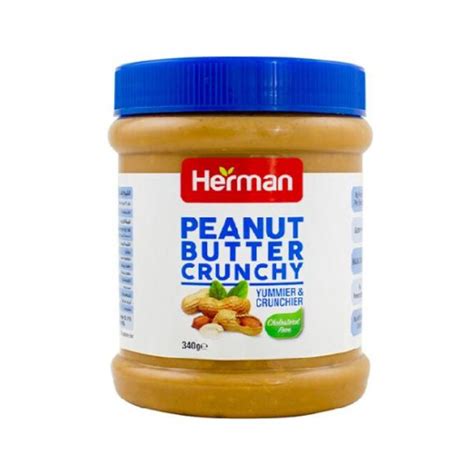 Herman Peanut Butter Crunchy G Cholesterol Free Best Other