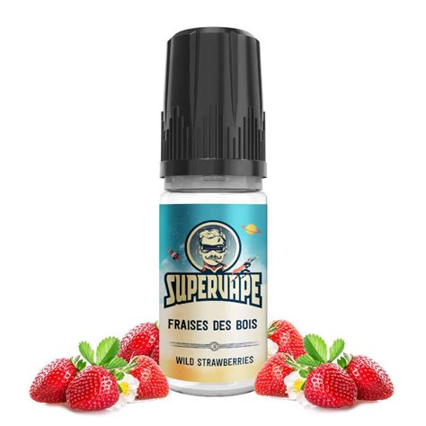 Arôme concentré Fraises des bois Supervape pour e liquide DIY