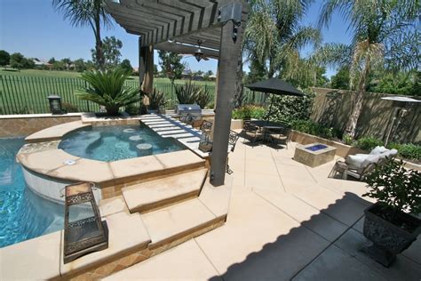 Custom Spa Gallery Bakersfield Pool Builder Paradise Pools Spas