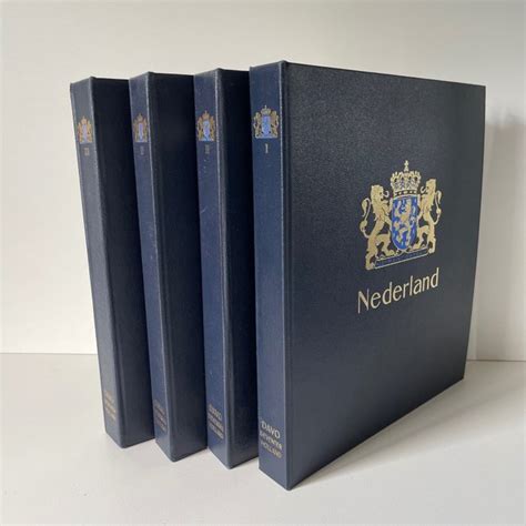 Nederland 1852 1998 Verzameling 1217 Postzegels In 4 DAVO Albums